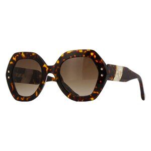 New CAROLINA HERRERA Havana Square Her 0126/S C9KHA Sunglasses Women